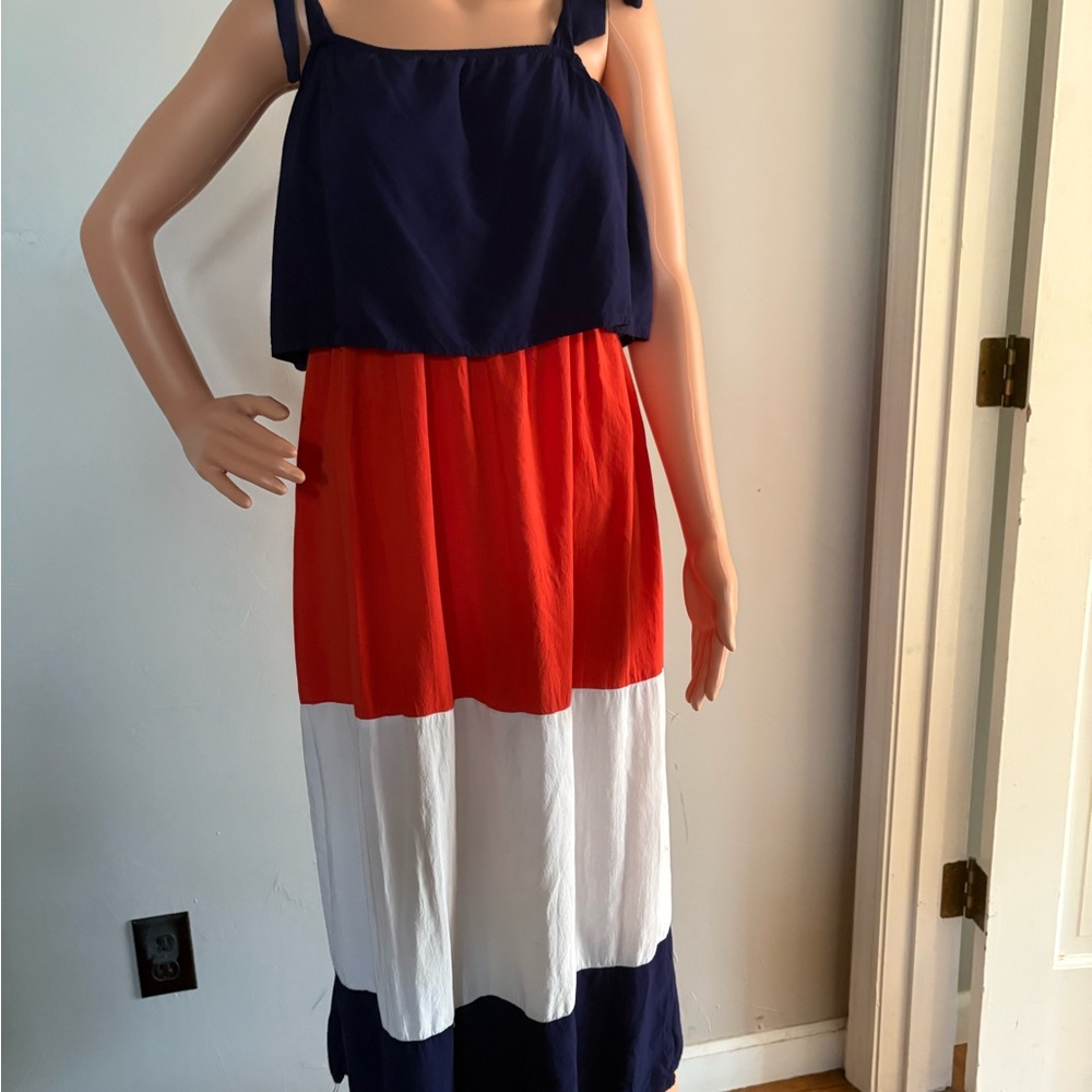 Sucrefas Colorblock Maxi Dress